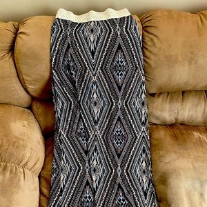 Size small long flowy skirt